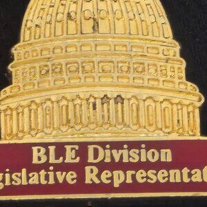 BLE Division Legistlative Representative Pin